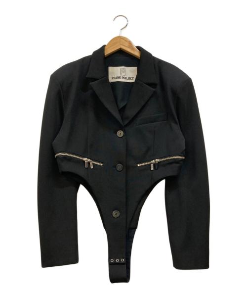 PRANK PROJECT（プランクプロジェクト）PRANK PROJECT (プランクプロジェクト) ジャケットロンパース ブラック サイズ:FREEの古着・服飾アイテム