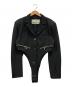 PRANK PROJECT（プランクプロジェクト）の古着「ジャケットロンパース」｜ブラック
