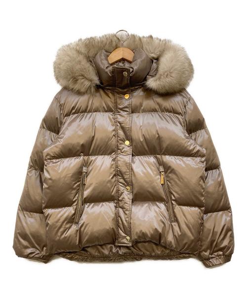 MICHAEL KORS（マイケル・コース）MICHAEL KORS (マイケル・コース) CARMEN パファー ジャケット ベージュ サイズ:Sの古着・服飾アイテム