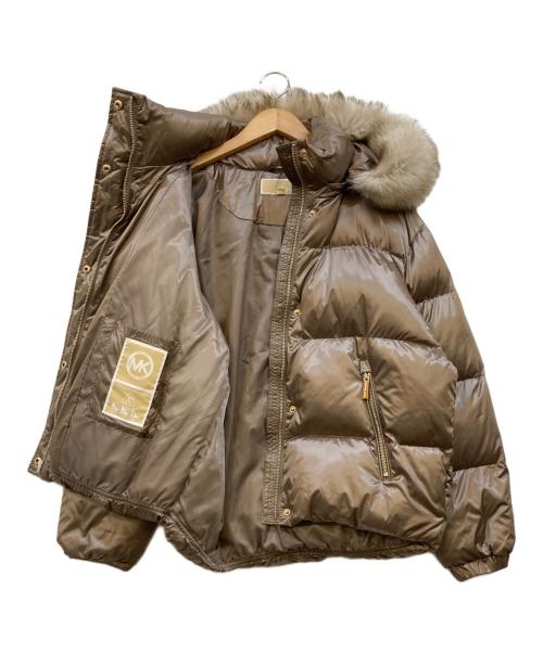 MICHAEL KORS（マイケル・コース）MICHAEL KORS (マイケル・コース) CARMEN パファー ジャケット ベージュ サイズ:Sの古着・服飾アイテム