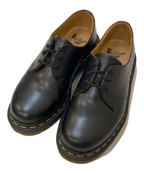 Dr.Martens（ドクターマーチン）Dr.Martens (ドクターマーチン) 3ホール レザーシューズ ブラック サイズ:UK3(22㎝)の古着・服飾アイテム