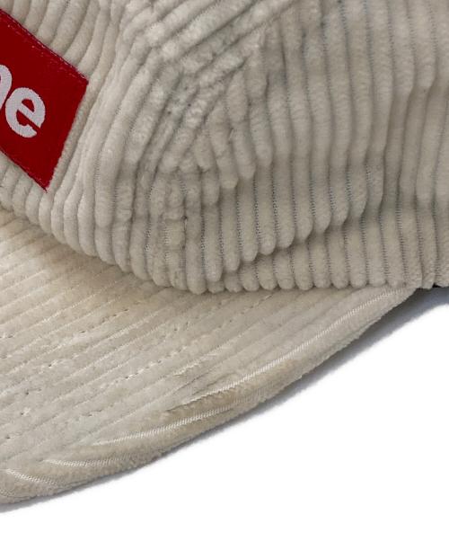 SUPREME（シュプリーム）SUPREME (シュプリーム) Corduroy Camp Cap ホワイトの古着・服飾アイテム