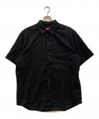 SUPREMEシュプリーム）の古着「Croc Patch S/S Work Shirt」｜ブラック