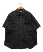 SUPREMEシュプリーム）の古着「Loose Fit Denim Painter Shirt」｜ブラック