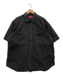 SUPREME（シュプリーム）の古着「Loose Fit Denim Painter Shirt」｜ブラック