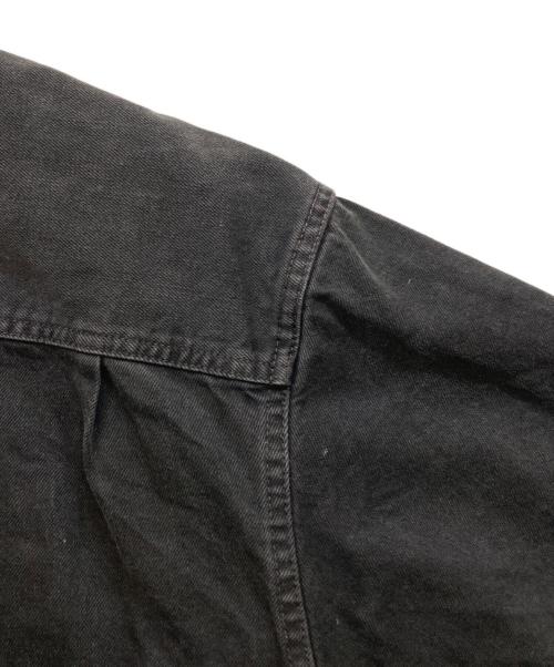 SUPREME（シュプリーム）Supreme (シュプリーム) Loose Fit Denim Painter Shirt ブラック サイズ:Ｌの古着・服飾アイテム