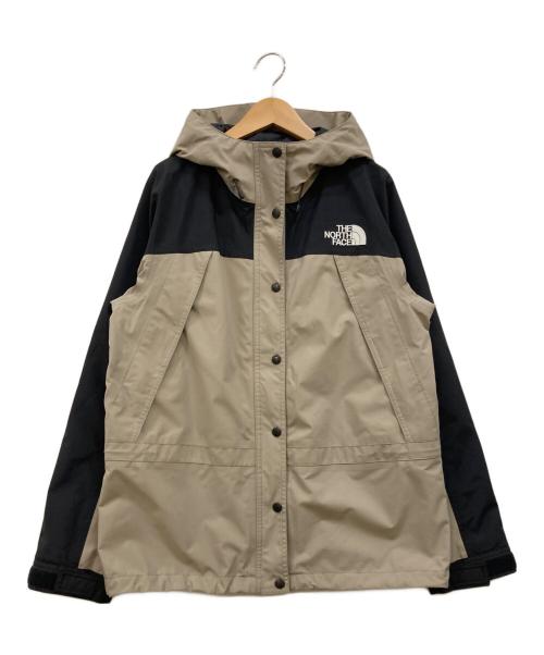 THE NORTH FACE（ザ ノース フェイス）THE NORTH FACE (ザ ノース フェイス) Mountain Light Jacket ブラック×ベージュ サイズ:XLの古着・服飾アイテム