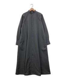 nanamica（ナナミカ）の古着「Our ALPHADRY Shirt Dress シャツワンピース」｜グレー