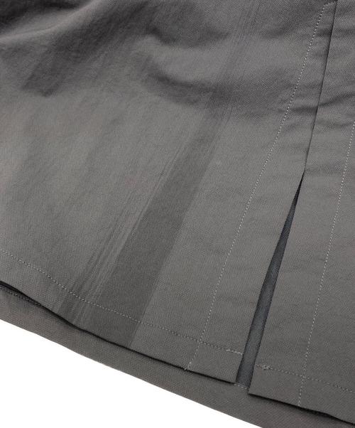 nanamica（ナナミカ）nanamica (ナナミカ) Our ALPHADRY Shirt Dress シャツワンピース グレー サイズ:Mの古着・服飾アイテム