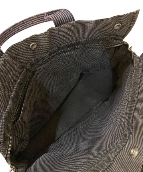 HERMES（エルメス）HERMES (エルメス) エールライン キャンバス トートバッグ グレー サイズ:MMの古着・服飾アイテム