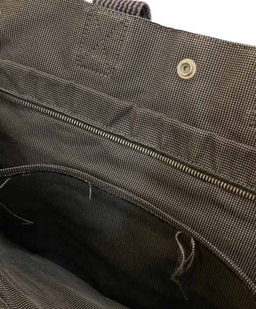 HERMES（エルメス）HERMES (エルメス) エールライン キャンバス トートバッグ グレー サイズ:MMの古着・服飾アイテム