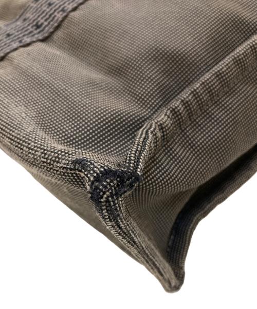HERMES（エルメス）HERMES (エルメス) エールライン キャンバス トートバッグ グレー サイズ:MMの古着・服飾アイテム