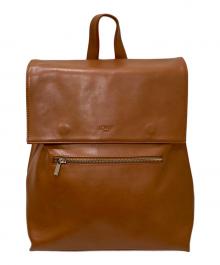 LOVST（ラブスト）の古着「Apple Square Rucksack レザーデイパック」｜ブラウン