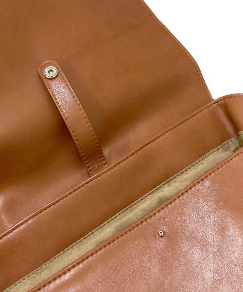 LOVST（ラブスト）lovst (ラブスト) Apple Square Rucksack レザーデイパック ブラウンの古着・服飾アイテム