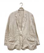 Spick and Spanスピック＆スパン）の古着「リネンエアリージャケット」｜ベージュ