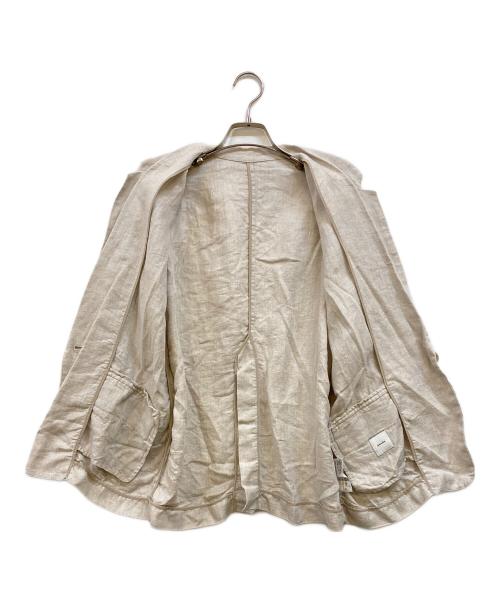 Spick and Span（スピック＆スパン）Spick and Span (スピック＆スパン) リネンエアリージャケット ベージュ サイズ:34の古着・服飾アイテム
