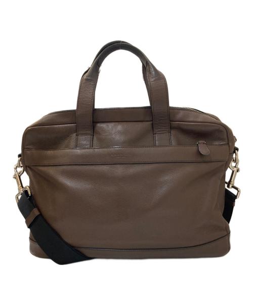 COACH（コーチ）COACH (コーチ) 2WAYレザーブリーフケース ブラウンの古着・服飾アイテム