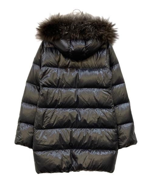 DUVETICA（デュベティカ）DUVETICA (デュベティカ) ファー付きダウンコート ブラック サイズ:40の古着・服飾アイテム