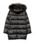 DUVETICA (デュベティカ) ファー付きダウンコート ブラック サイズ:40：12000円