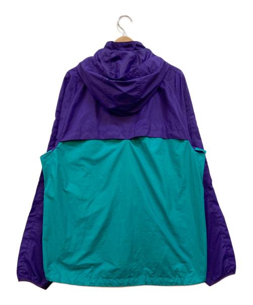 NIKE ACG（ナイキエーシージー）NIKE ACG (ナイキエーシージー) バイカラー マウンテンパーカー グリーン×パープル サイズ:Lの古着・服飾アイテム