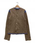 COMME des GARCONS HOMME PLUSコムデギャルソンオムプリュス）の古着「アルパカウールカーディガン」｜ブラウン
