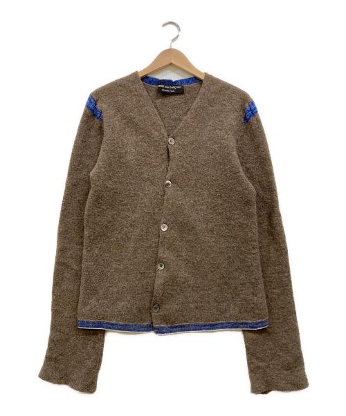 COMME des GARCONS HOMME PLUS（コムデギャルソンオムプリュス）COMME des GARCONS HOMME PLUS (コムデギャルソンオムプリュス) アルパカウールカーディガン ブラウン サイズ:下記参照の古着・服飾アイテム