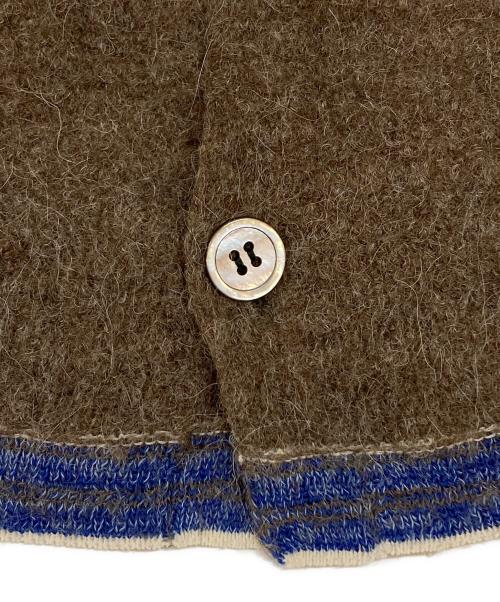 COMME des GARCONS HOMME PLUS（コムデギャルソンオムプリュス）COMME des GARCONS HOMME PLUS (コムデギャルソンオムプリュス) アルパカウールカーディガン ブラウン サイズ:下記参照の古着・服飾アイテム