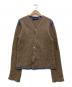 COMME des GARCONS HOMME PLUS（コムデギャルソンオムプリュス）の古着「アルパカウールカーディガン」｜ブラウン