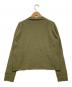 tricot COMME des GARCONS (トリココムデギャルソン) フラワー刺繍 ウールブレンドニット オリーブ サイズ:下記参照：8000円
