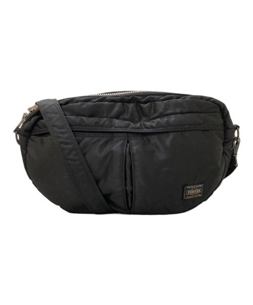 PORTER（ポーター）PORTER (ポーター) タンカー ナイロンショルダーバッグ ブラックの古着・服飾アイテム