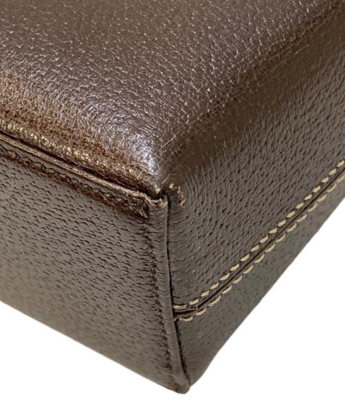 BURBERRY（バーバリー）BURBERRY (バーバリー) 裏地ノバチェック レザーショルダーバッグ ブラウンの古着・服飾アイテム