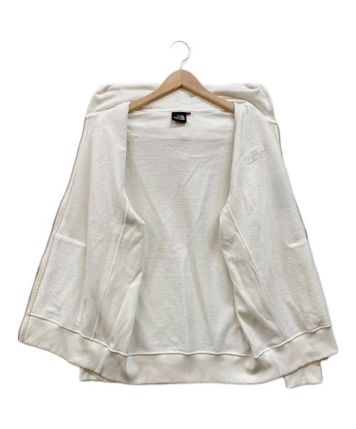 THE NORTH FACE（ザ ノース フェイス）THE NORTH FACE (ザ ノース フェイス) スクエアロゴフルジップフーディ ホワイト サイズ:Mの古着・服飾アイテム