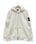 THE NORTH FACE（ザ ノース フェイス）の古着「スクエアロゴフルジップフーディ」｜ホワイト