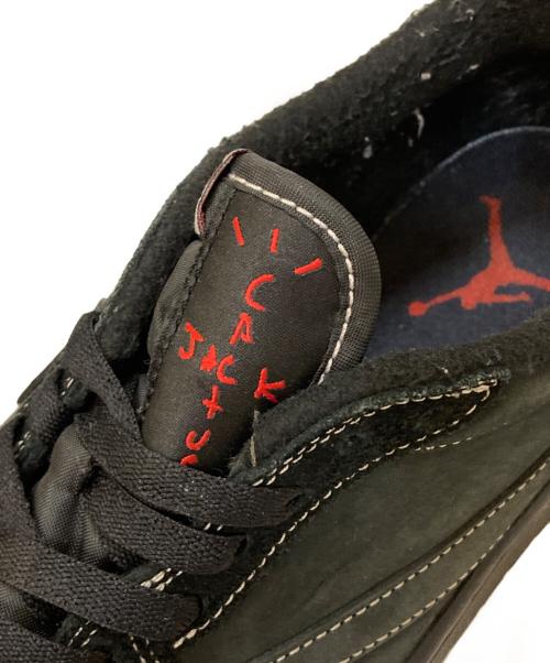 NIKE（ナイキ）NIKE (ナイキ) Travis Scott (トラヴィススコット) Air Jordan 1 Low OG SP Black Phantom ブラック サイズ:27㎝の古着・服飾アイテム