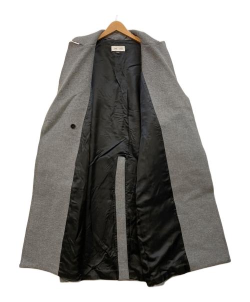 ZARA（ザラ）ZARA (ザラ) MAISON SPECIAL (メゾンスペシャル) ウールブレンドオーバーコート グレー サイズ:Lの古着・服飾アイテム