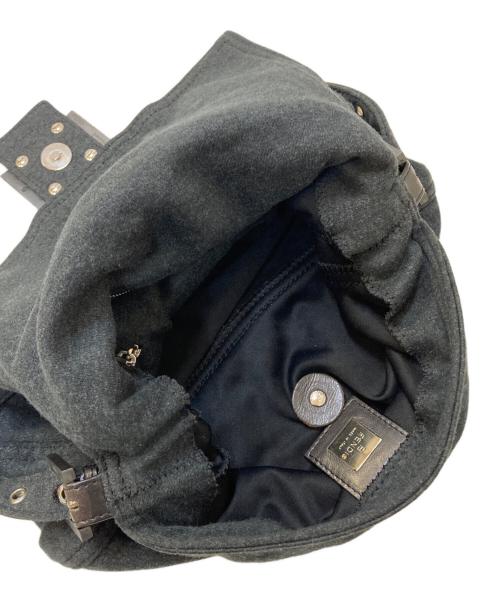 FENDI（フェンディ）FENDI (フェンディ) スウェット地 マンマバケット トートバッグ グレーの古着・服飾アイテム