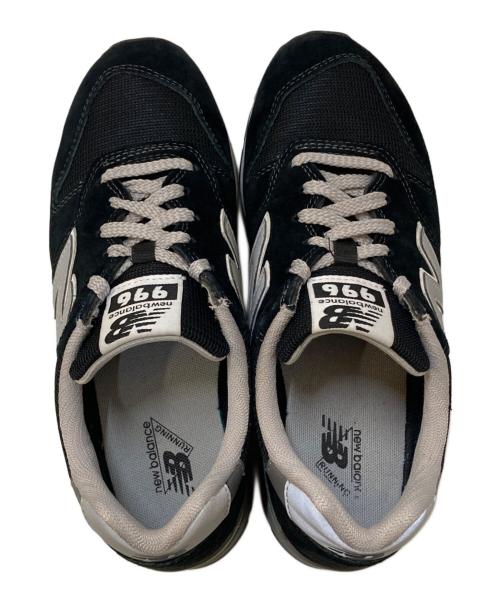 NEW BALANCE（ニューバランス）NEW BALANCE (ニューバランス) 996 GORE-TEX Black Metallic Silver ブラック サイズ:24㎝の古着・服飾アイテム
