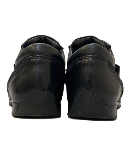 GUCCI（グッチ）GUCCI (グッチ) レザー切替スニーカー ブラック サイズ:35の古着・服飾アイテム
