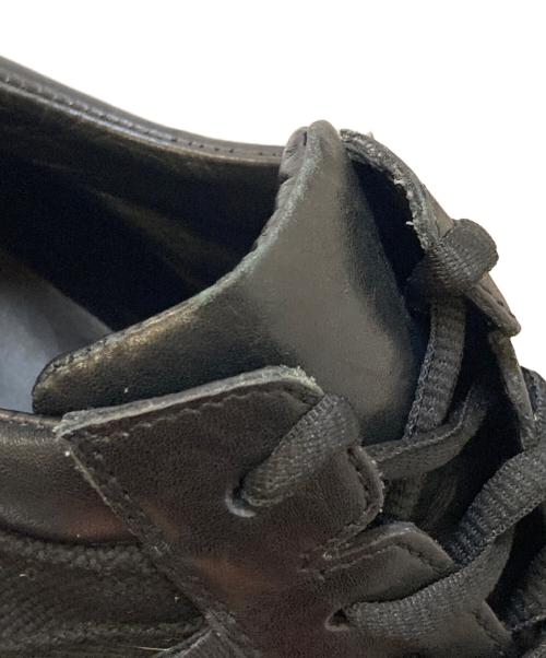 GUCCI（グッチ）GUCCI (グッチ) レザー切替スニーカー ブラック サイズ:35の古着・服飾アイテム