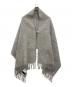 KLIPPAN (クリッパン) 大判フリンジウールストール グレー 未使用品：12000円