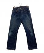 DENIMEドゥニーム）の古着「セルビッチデニムパンツ」｜インディゴ