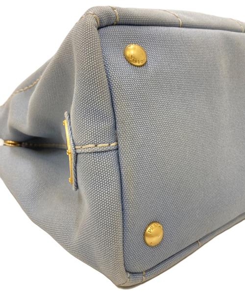 PRADA（プラダ）PRADA (プラダ) カナパ2wayバッグ スカイブルーの古着・服飾アイテム