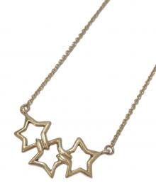 TIFFANY & Co.（ティファニー）の古着「トリプルスター シルバーネックレス」｜シルバー