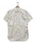 COMME des GARCONS SHIRT（コムデギャルソンシャツ）の古着「レインボーステッチ S/Sシャツ」｜ホワイト