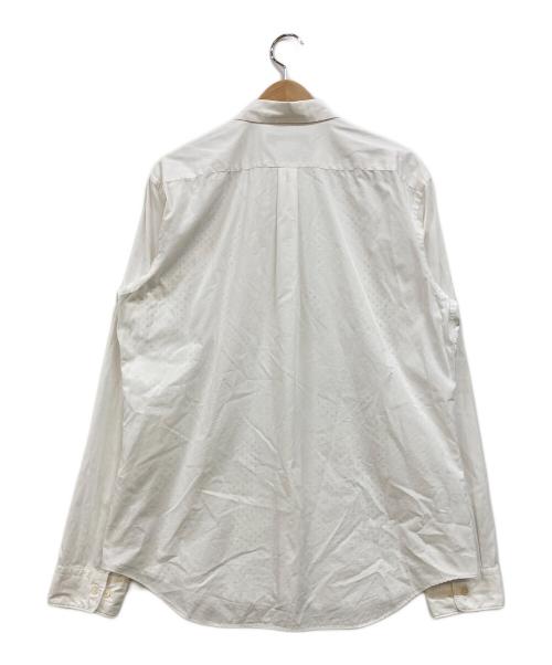 COMME des GARCONS HOMME DEUX（コムデギャルソン オム ドゥ）COMME des GARCONS HOMME DEUX (コムデギャルソン オム ドゥ) ドットレギュラーカラーシャツ ホワイト サイズ:XLの古着・服飾アイテム