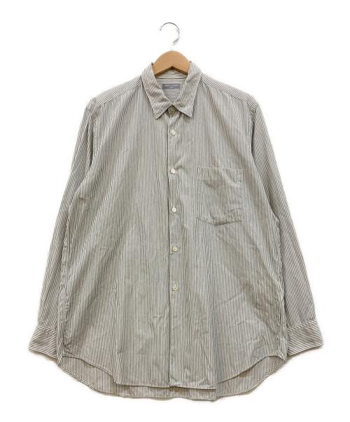 COMME des GARCONS HOMME（コムデギャルソン オム）COMME des GARCONS HOMME (コムデギャルソン オム) ストライプシャツ グレー サイズ:下記参照の古着・服飾アイテム