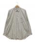 COMME des GARCONS HOMME（コムデギャルソン オム）の古着「ストライプシャツ」｜グレー