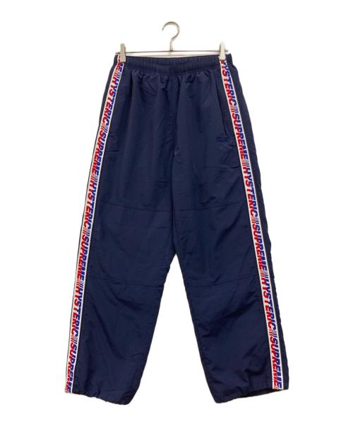 SUPREME（シュプリーム）Supreme (シュプリーム) Hysteric Glamour (ヒステリックグラマー) Track Pant ネイビー サイズ:Mの古着・服飾アイテム