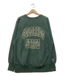Champion（チャンピオン）の古着「90's リバースウィーブスウェット」｜グリーン