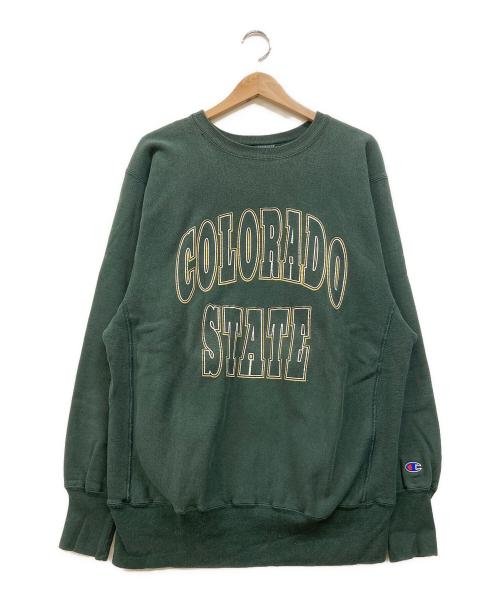 Champion（チャンピオン）Champion (チャンピオン) 90's リバースウィーブスウェット グリーン サイズ:XLの古着・服飾アイテム